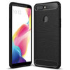 Flexi Slim Carbon Fibre Case for Oppo R11s - Brushed Black